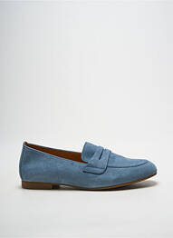 Mocassins bout rond talon plat jusqu'à 3cm bleu GABOR femme