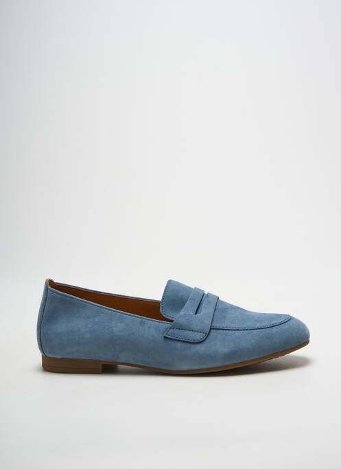 Mocassins chiquet talon plat jusqu'à 3cm bleu GABOR femme