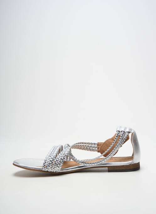 Sandales/Nu pieds argent HEINE femme