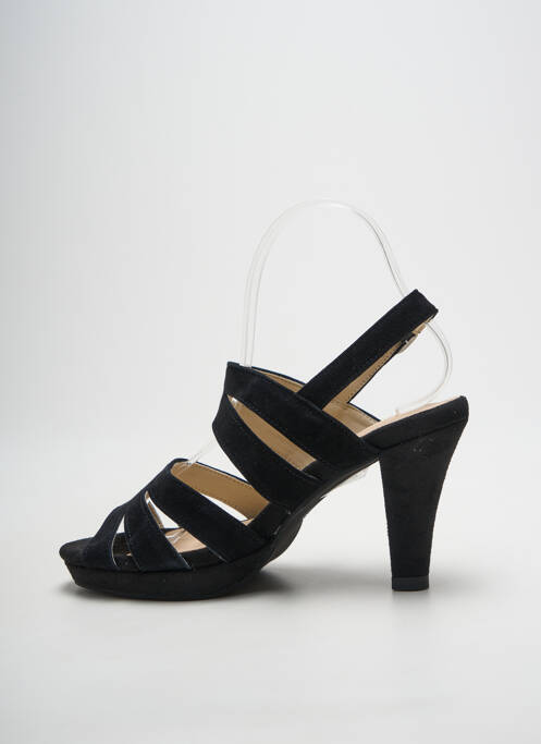 Sandales/nu pieds type de semelle amortissante talon de 7 à 9cm noir ANDREA CONTI femme