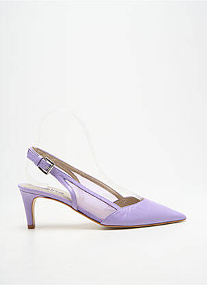 Escarpins fermeture boucle(s) talon de 4 à 6cm violet HEINE femme