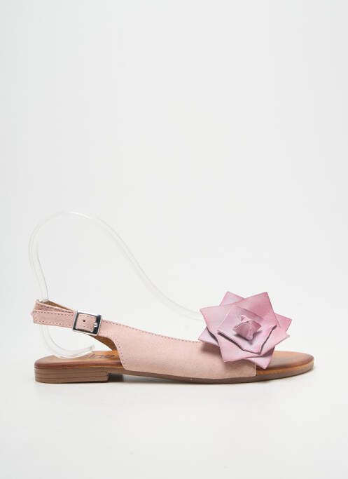 Sandales/Nu pieds rose HEINE femme
