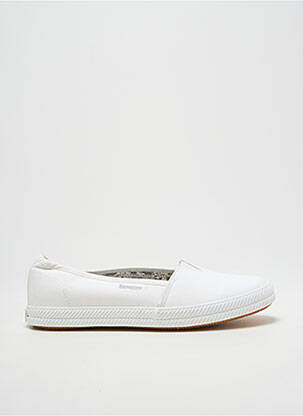 Mocassins bout rond talon plat jusqu'à 3cm blanc KANGAROOS femme