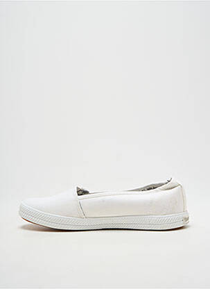 Mocassins bout rond talon plat jusqu'à 3cm blanc KANGAROOS femme