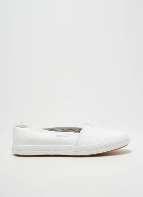 Mocassins bout rond talon plat jusqu'à 3cm blanc KANGAROOS femme