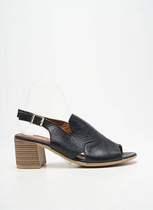 Sandales/nu pieds matière lisse talon de 4 à 6cm noir ANDREA CONTI femme