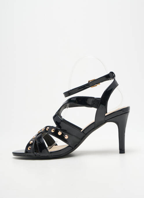 Sandales/nu pieds talon aiguille talon de 7 à 9cm noir HEINE femme