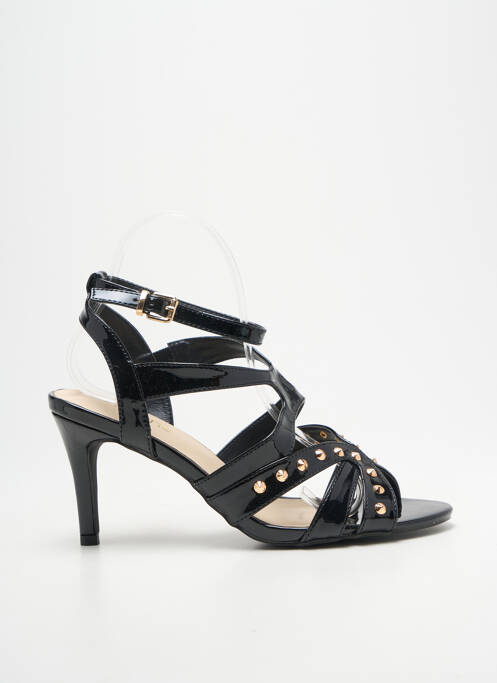Sandales/Nu pieds noir HEINE femme
