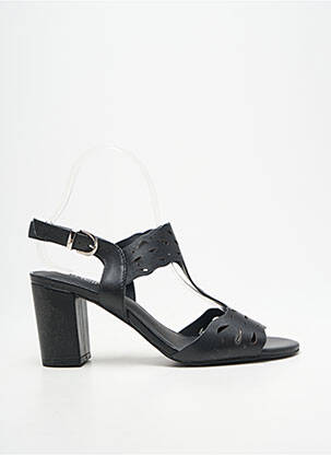 Sandales/nu pieds talon bottier talon de 7 à 9cm noir HEINE femme