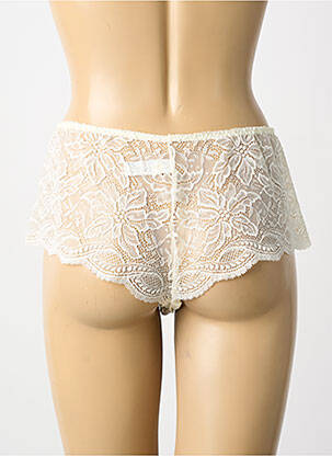 Shorty effet matière satinée beige SIMONE PERELE femme
