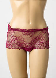 Shorty broderie dentelle de calais rose LISE CHARMEL femme