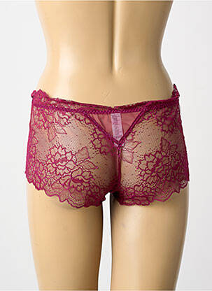 Shorty broderie dentelle de calais rose LISE CHARMEL femme