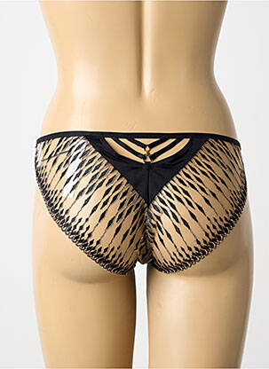 Culotte effet matière satinée noir AUBADE femme
