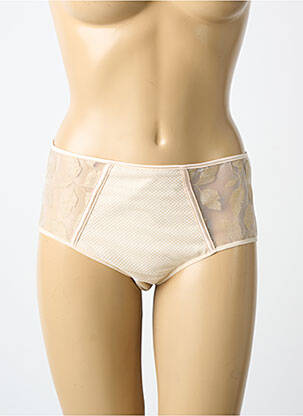 Culotte effet matière satinée beige SIMONE PERELE femme