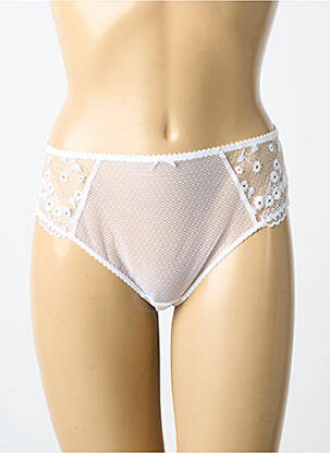 Culotte stretch blanc AUBABE femme