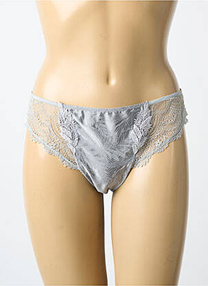 Culotte tissage satiné gris LISE CHARMEL femme