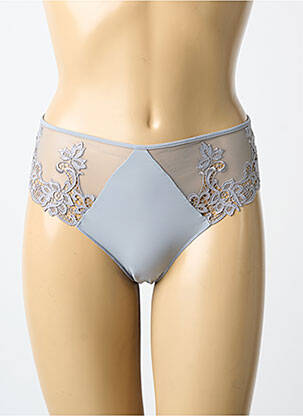Culotte effet matière satinée gris SIMONE PERELE femme