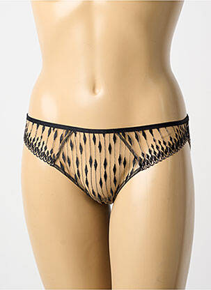 Culotte effet matière satinée noir AUBADE femme