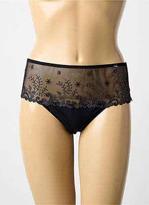 Culotte effet matière satinée noir SIMONE PERELE femme