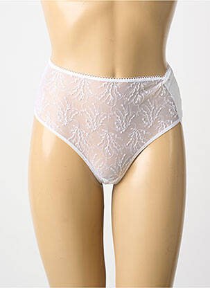 Culotte haute légère et transparente blanc SIMONE PERELE femme