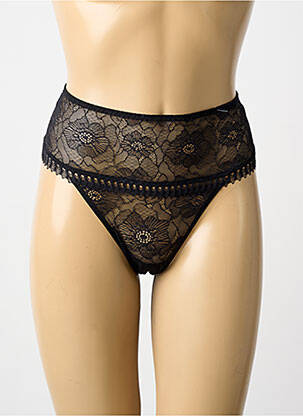 Culotte haute légère et transparente noir SIMONE PERELE femme