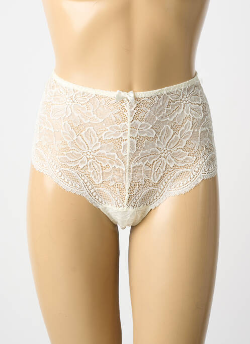 Shorty effet matière satinée beige SIMONE PERELE femme