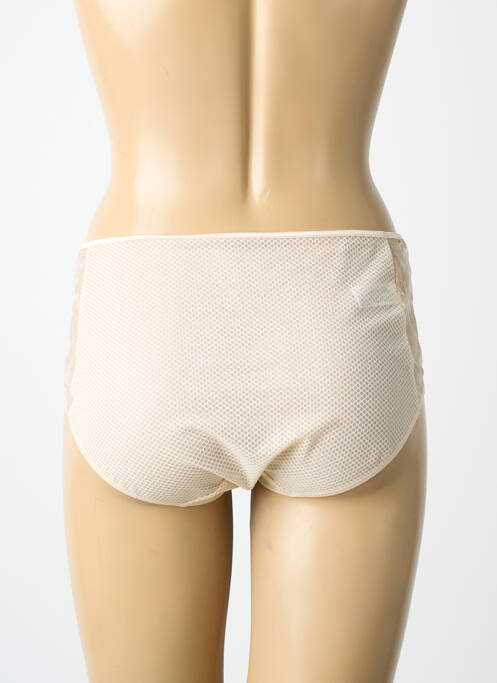 Culotte effet matière satinée beige SIMONE PERELE femme