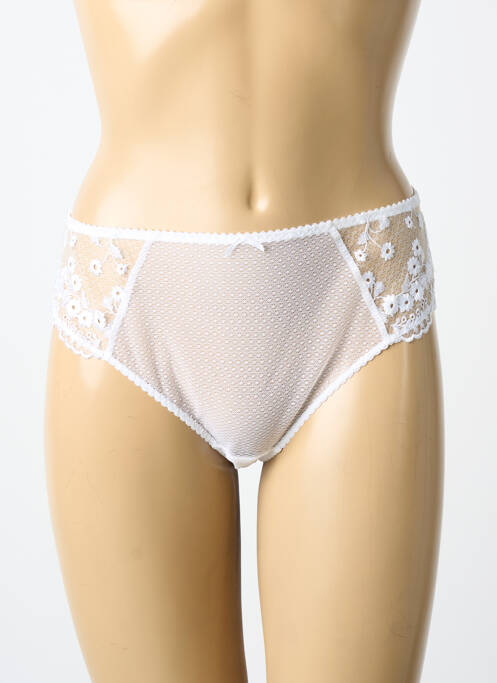 Culotte stretch blanc AUBABE femme