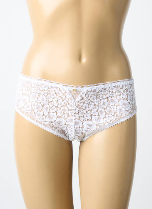 Culotte tissage satiné blanc AUBADE femme