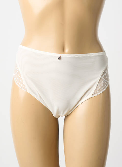 Culotte stretch blanc ELOMI femme