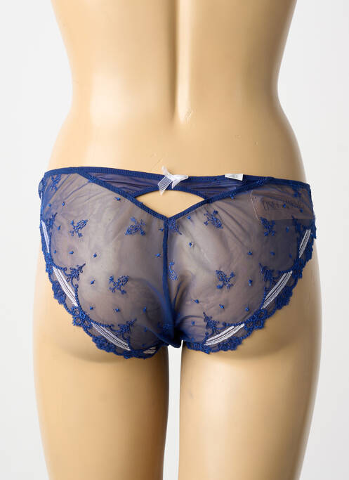 Culotte effet matière satinée bleu LISE CHARMEL femme