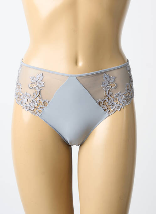 Culotte effet matière satinée gris SIMONE PERELE femme