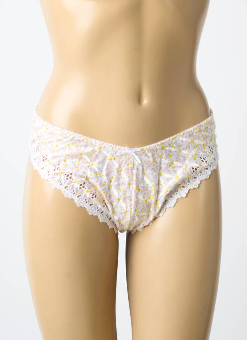 Culotte effet matière satinée jaune AUBADE femme