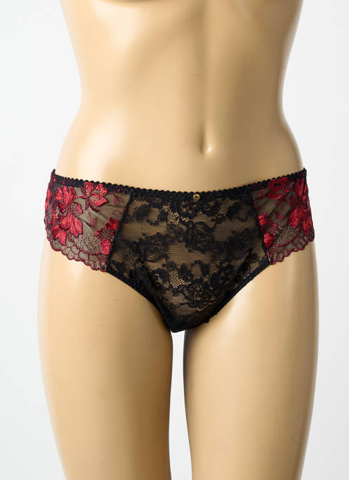 Culotte effet matière satinée noir AUBADE femme