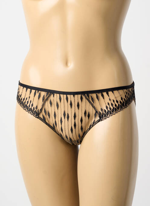 Culotte effet matière satinée noir AUBADE femme