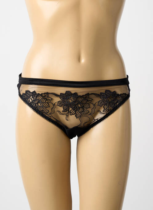 Culotte effet matière satinée noir LISE CHARMEL femme