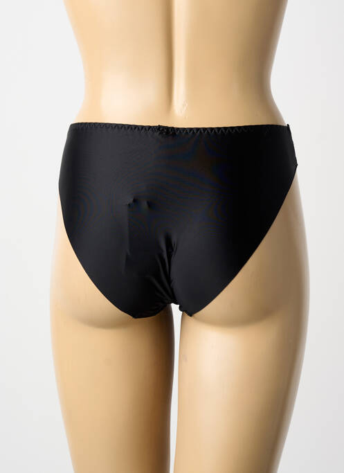 Culotte effet matière satinée noir LOUISA BRACQ femme