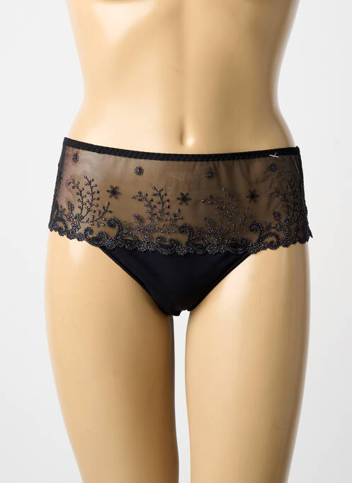 Culotte effet matière satinée noir SIMONE PERELE femme