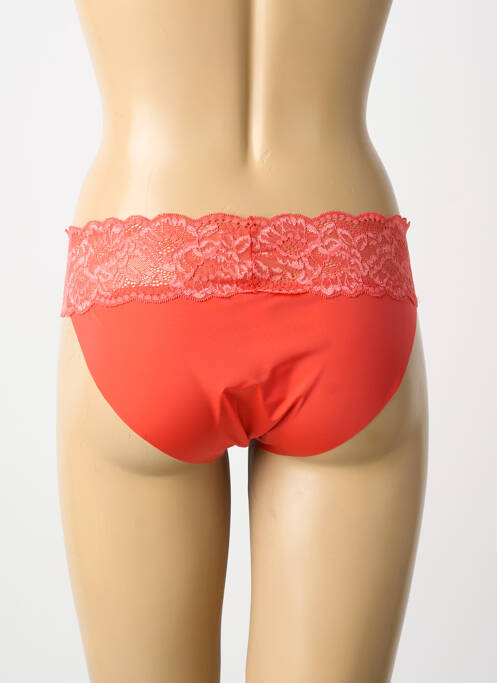 Culotte tissage satiné orange AUBADE femme