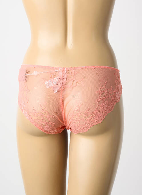 Culotte effet matière satinée orange LINGADORE femme