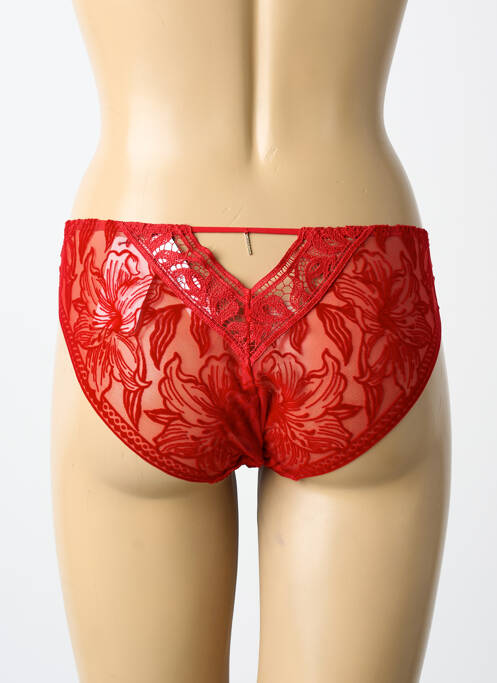 Culotte effet matière satinée rouge AUBADE femme