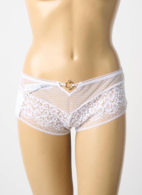 Shorty stretch blanc AUBADE femme