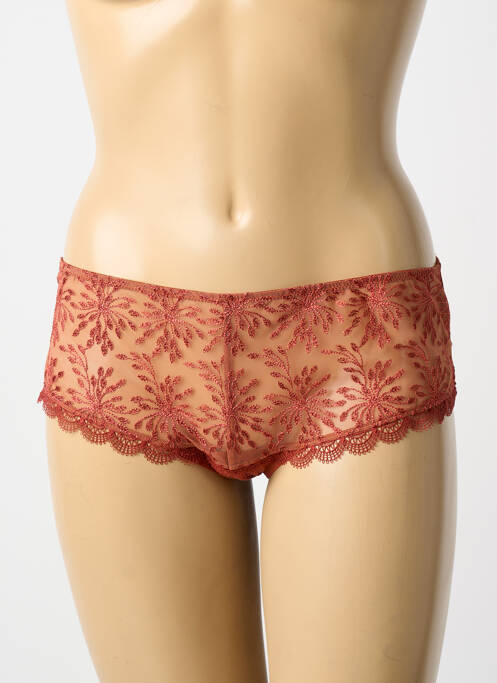 Shorty stretch orange SIMONE PERELE femme
