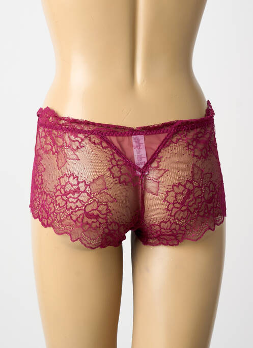 Shorty broderie dentelle de calais rose LISE CHARMEL femme
