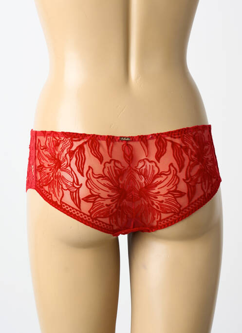 Shorty stretch rouge AUBABE femme