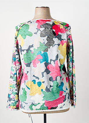 Pull stretch manches longues vert THOMAS RABE femme