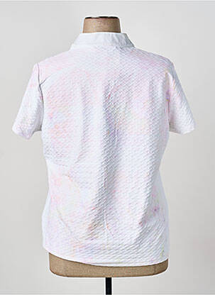 Top stretch manches courtes blanc BETTY BARCLAY femme
