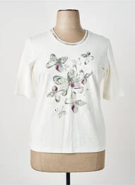 T-shirt manches mi-longues manches courtes vert RABE femme