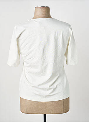 T-shirt sérigraphie avec strass manches courtes vert RABE femme