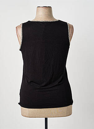 Débardeur stretch sans manche noir ANANKE femme